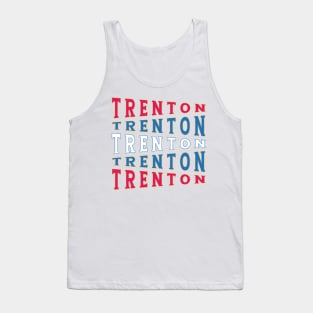 TEXT ART USA TRENTON Tank Top